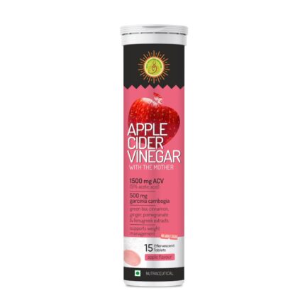 Apple cider vineger effervescent tablet